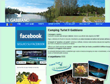 Tablet Screenshot of campingilgabbiano.com