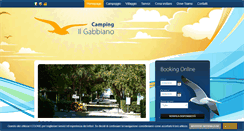 Desktop Screenshot of campingilgabbiano.it